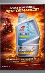 EPPCO Benzyna 4T Premium 10W-30 মোটরসাইকেল ইঞ্জিন অয়েল
